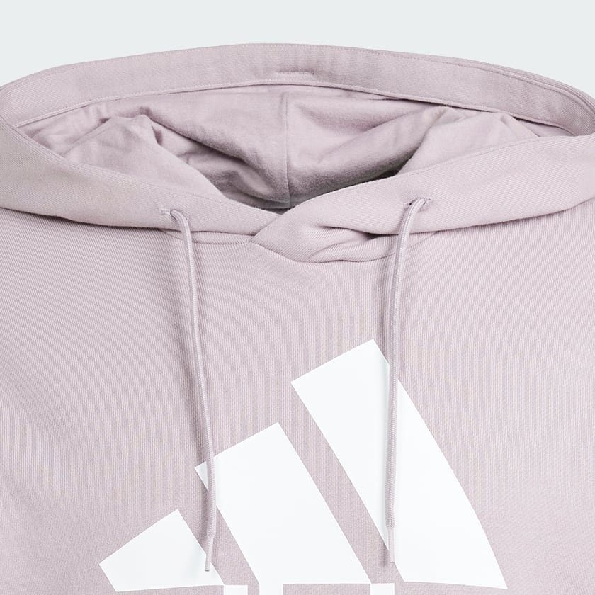 Violeta Sudadera con Gorro Essentials Logo Lineal Felpa