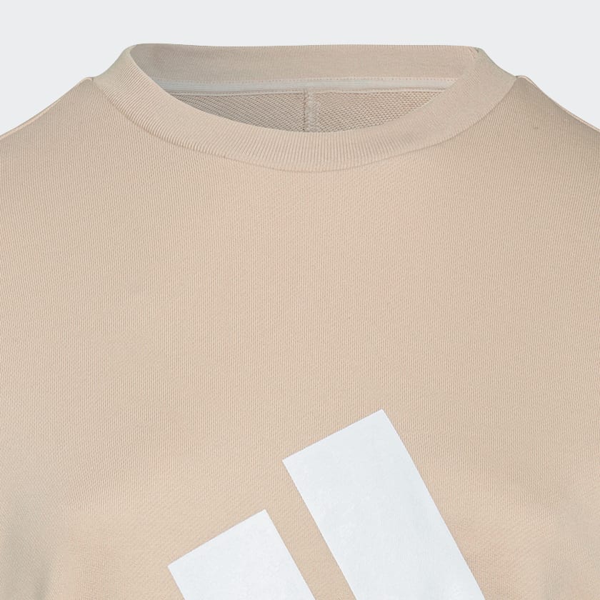 ruzová Mikina adidas Sportswear Future Icons (plus size)