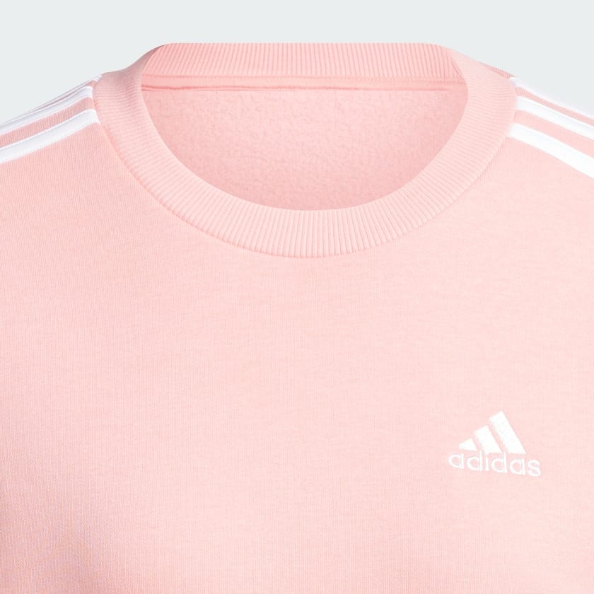Rosado Polerón Essentials 3 Tiras Tela Fleece