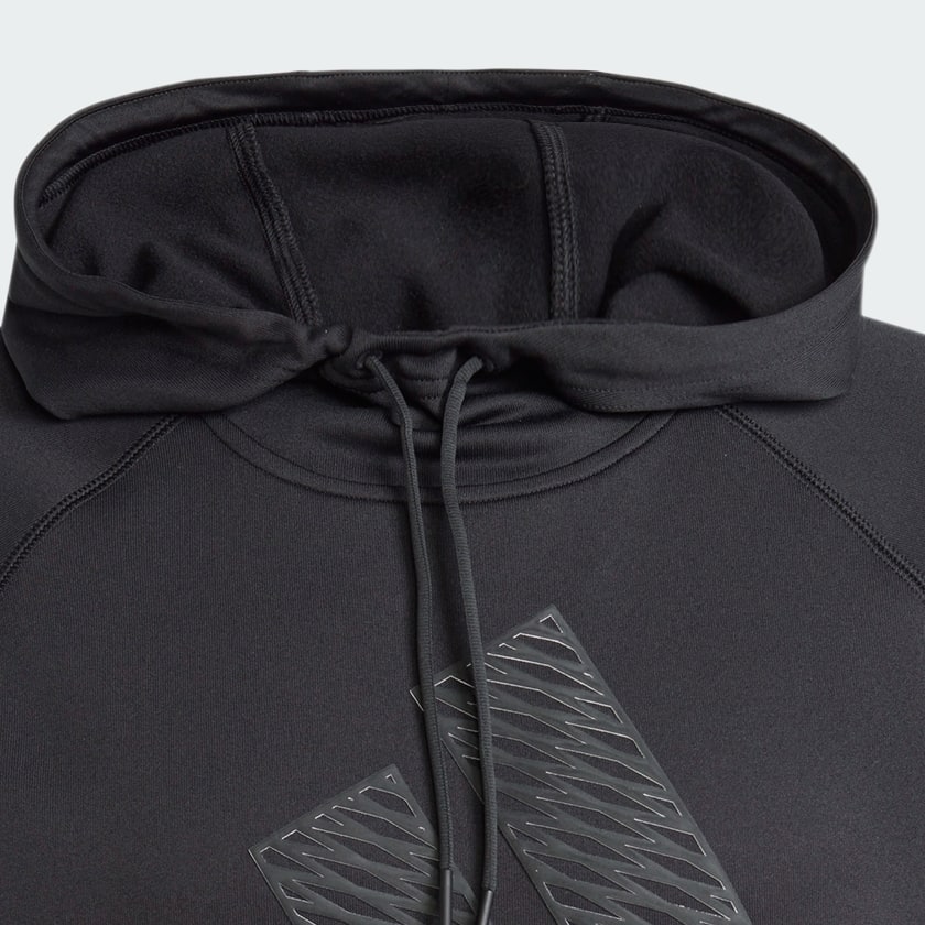 Zwart Game and Go Training Big Logo Hoodie