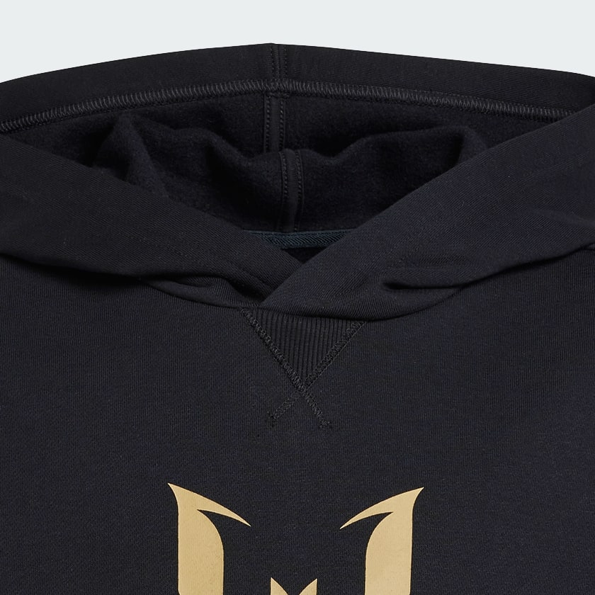 Felpa con cappuccio Messi Fleece Junior Nero adidas adidas Italia