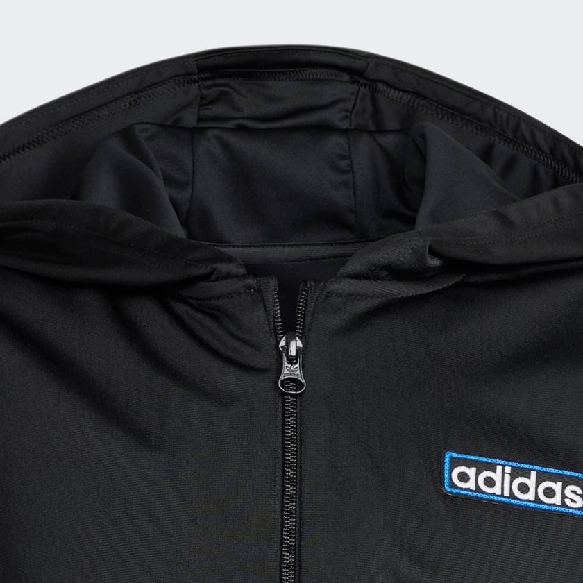 Zwart Adibreak Ritshoodie Kids
