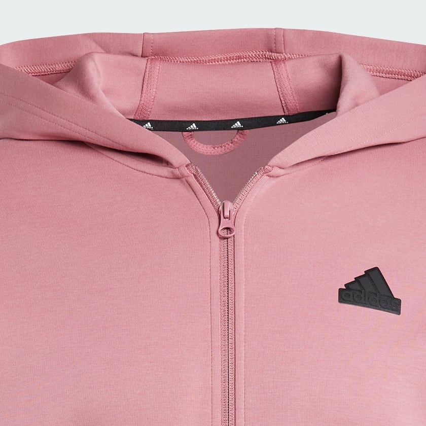 Pink Future Icons 3-Stripes Full Zip Hoodie