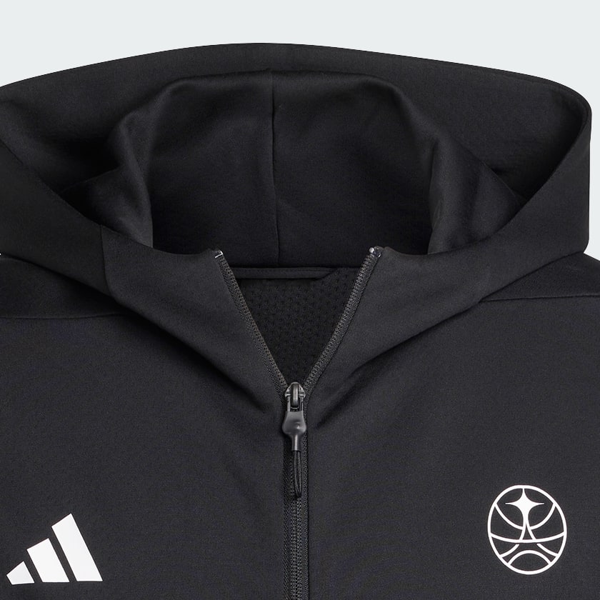 Preto CASACO COM CAPUZ DE VIAGEM PARIS BASKETBALL Z.N.E. — HOMEM