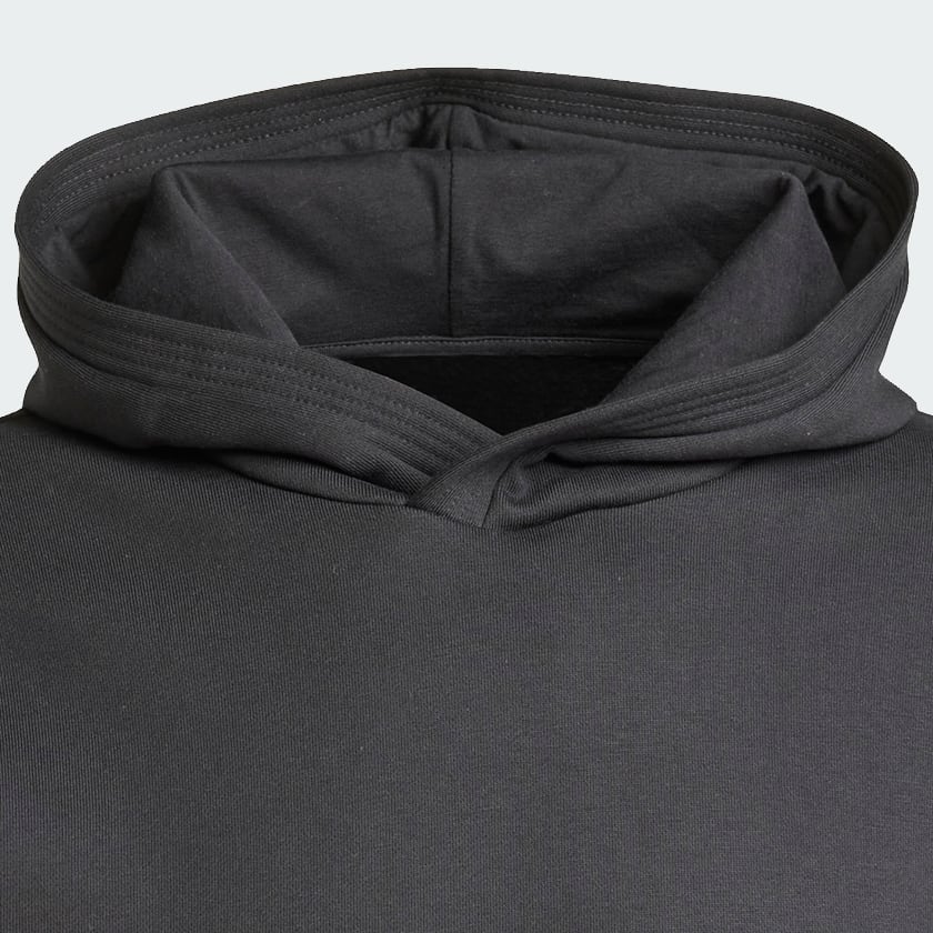 Black Fashion Oversized Graphic Hoodie