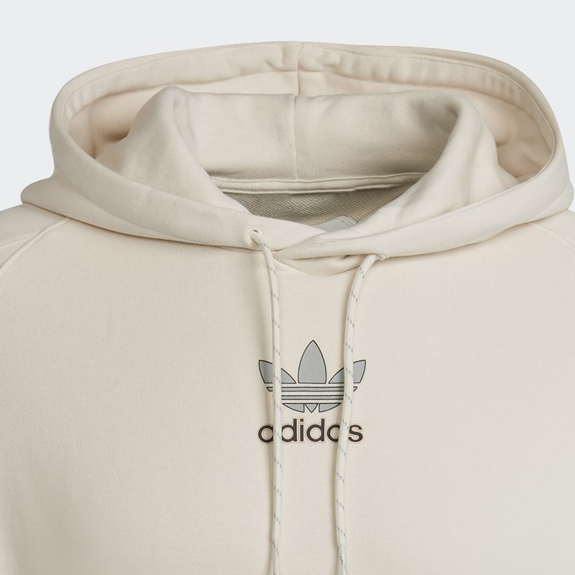 Beige Sudadera con Gorro adidas 4D Cush