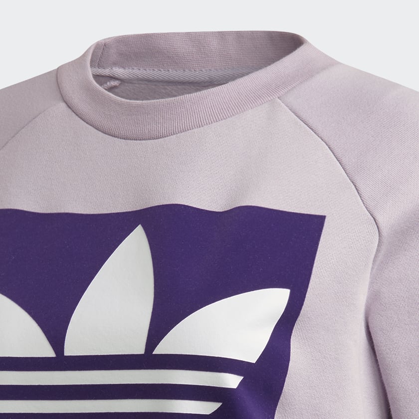 Mauve adidas sweatshirt hotsell