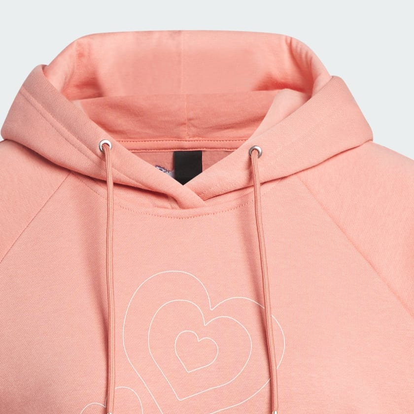 adidas ALL SZN Valentine s Day Pullover Hoodie Red Women s