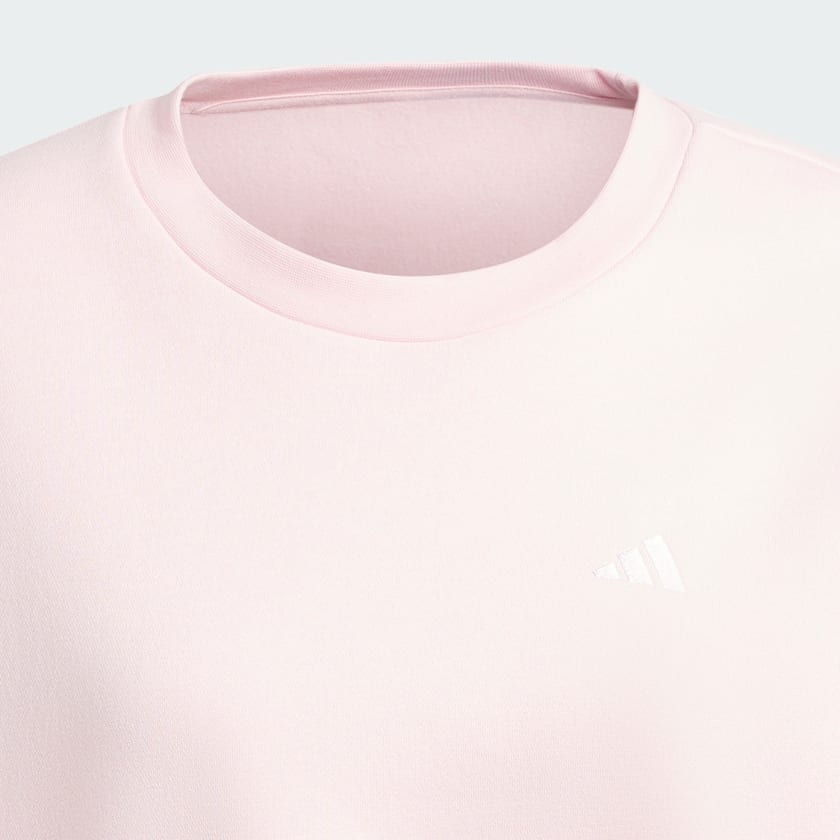 Rosado Polerón Essentials Small Logo Feel Cozy