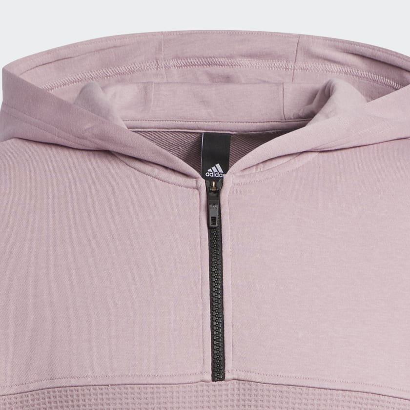 adidas PostGame Lite Waffle Pullover Hoodie Purple adidas Australia
