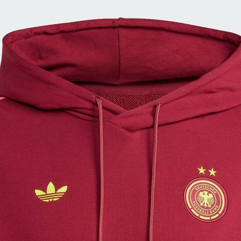 Burgundy Germany hættetrøje