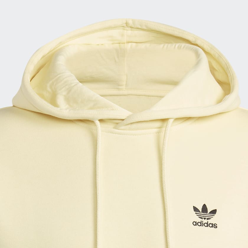 Yellow Trefoil Essentials Hoodie