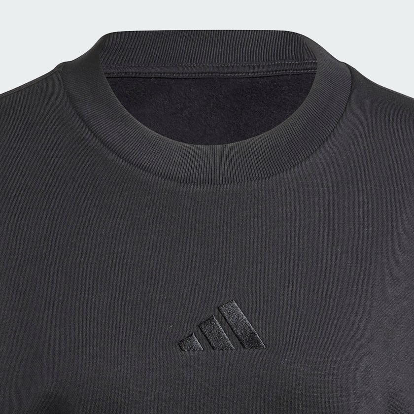 Black ALL SZN 플리스 루즈 스웨트셔츠