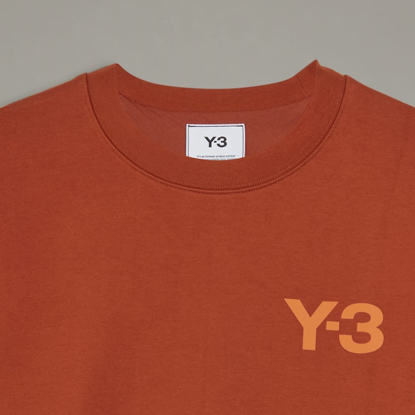 Κόκκινο Y-3 Classic Chest Logo Crew Sweatshirt