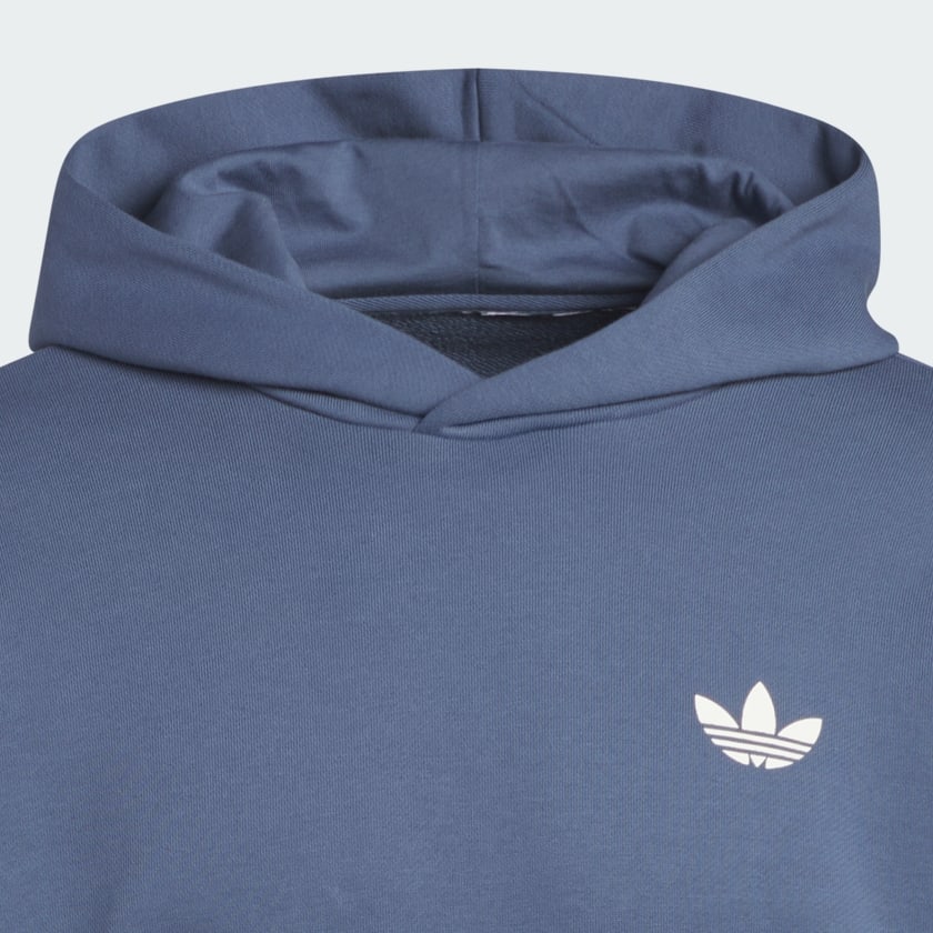 Bleu Sweat-shirt à capuche WWH