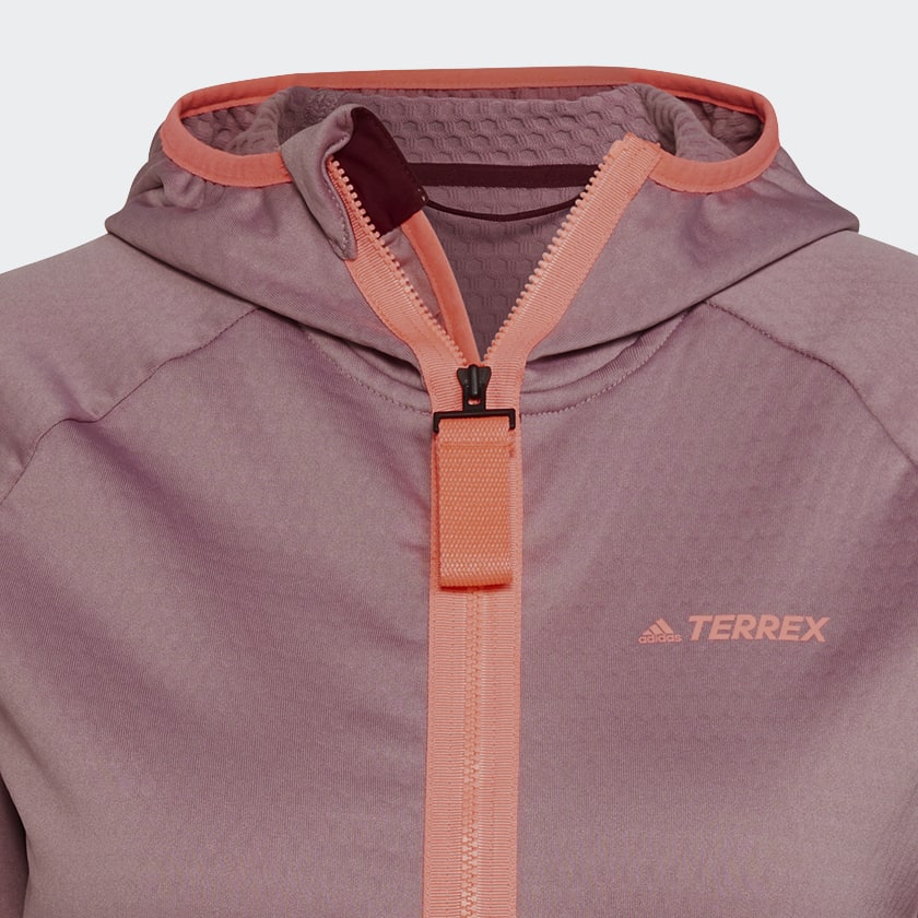 adidas Terrex Tech Flooce Light Hooded Hiking Jacket