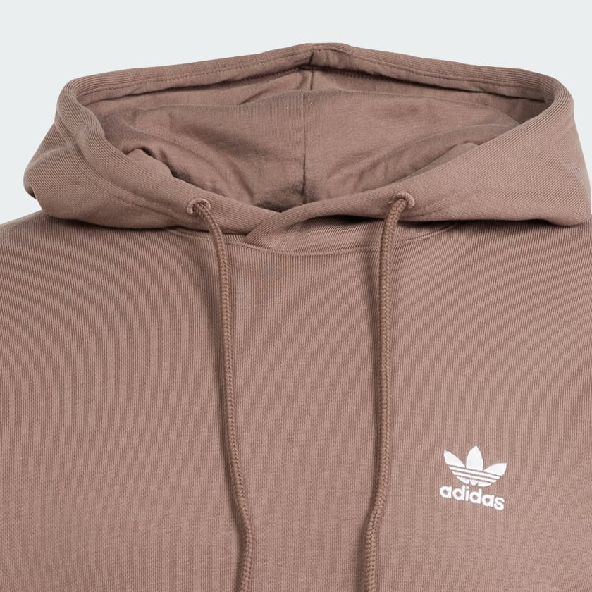 adidas Trefoil Essentials Hoodie - Brown | Men's Lifestyle | adidas US