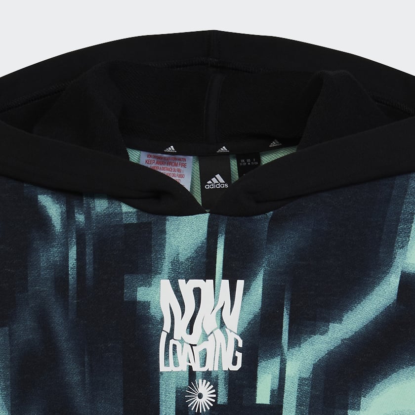 Verde Sudadera con Gorro ARKD3 Ajuste Holgado