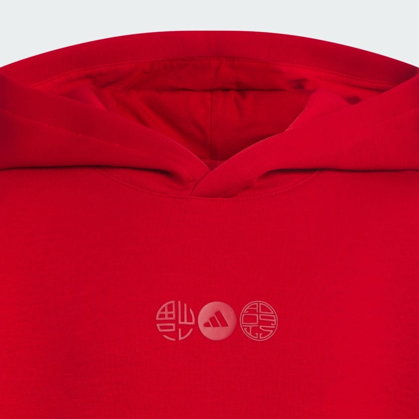 Red Chinese New Year Hoodie Kids