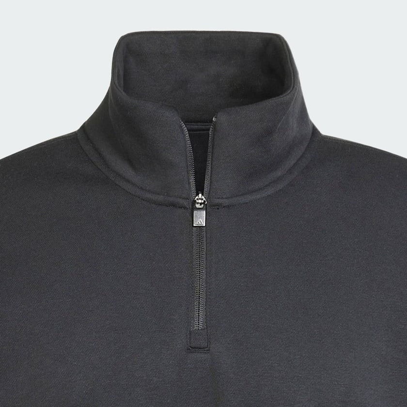 Black ALL SZN Fleece 1/4-Zip Crew Sweatshirt