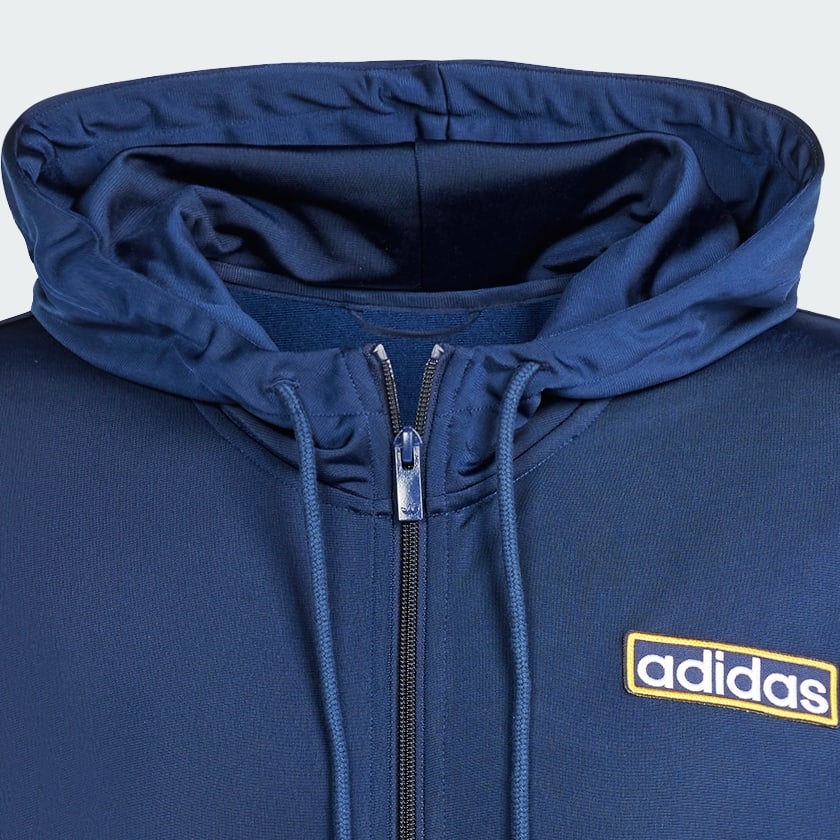 blauw Adicolor Adibreak Ritshoodie