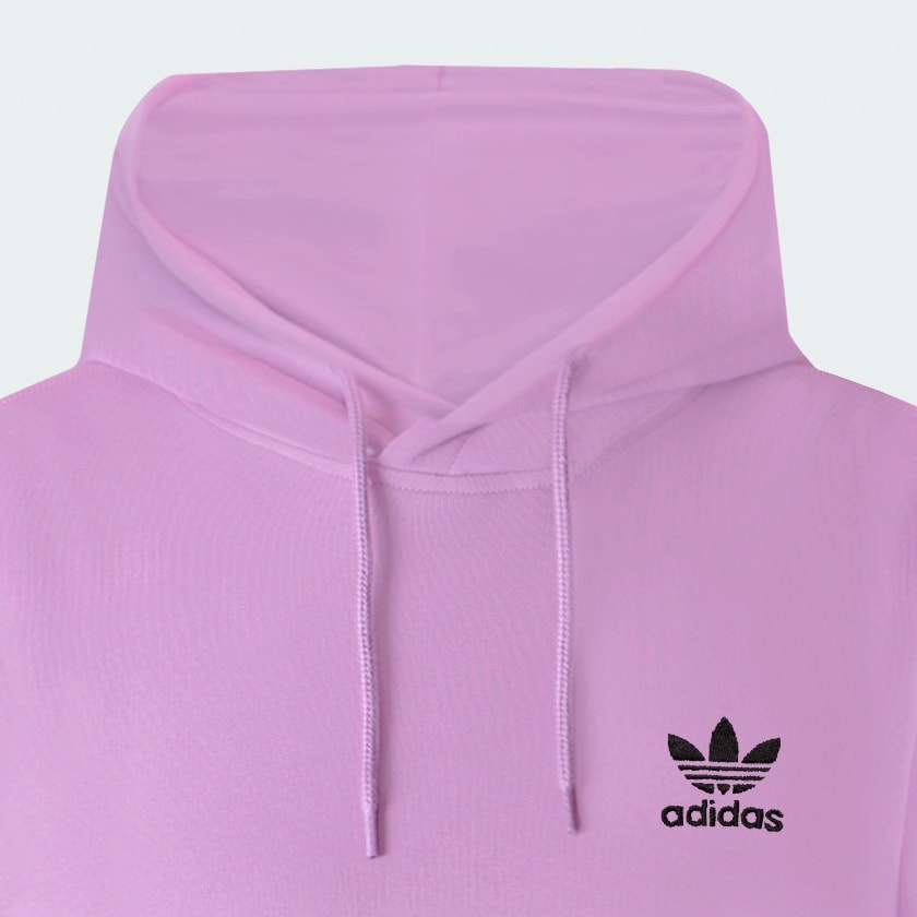 Purpura Polera con Capucha Trifolio Essentials