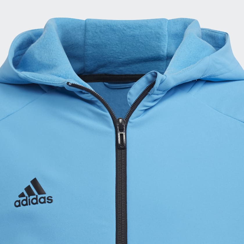 Zwart Designed for Gameday Sportjack met Capuchon