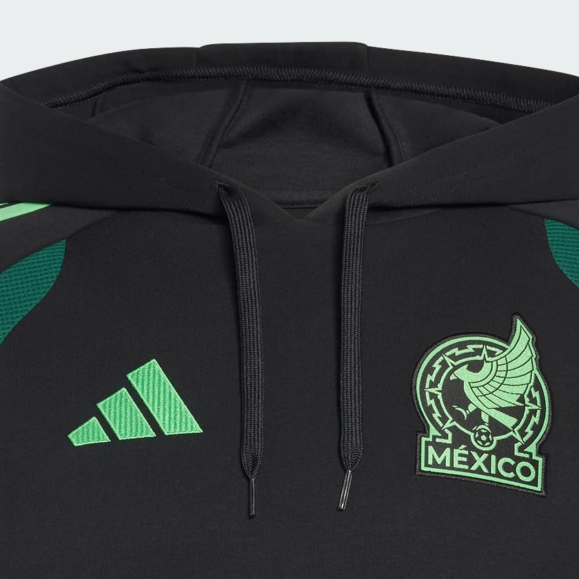 Negro Sudadera con gorro Tiro MEXICO 26
