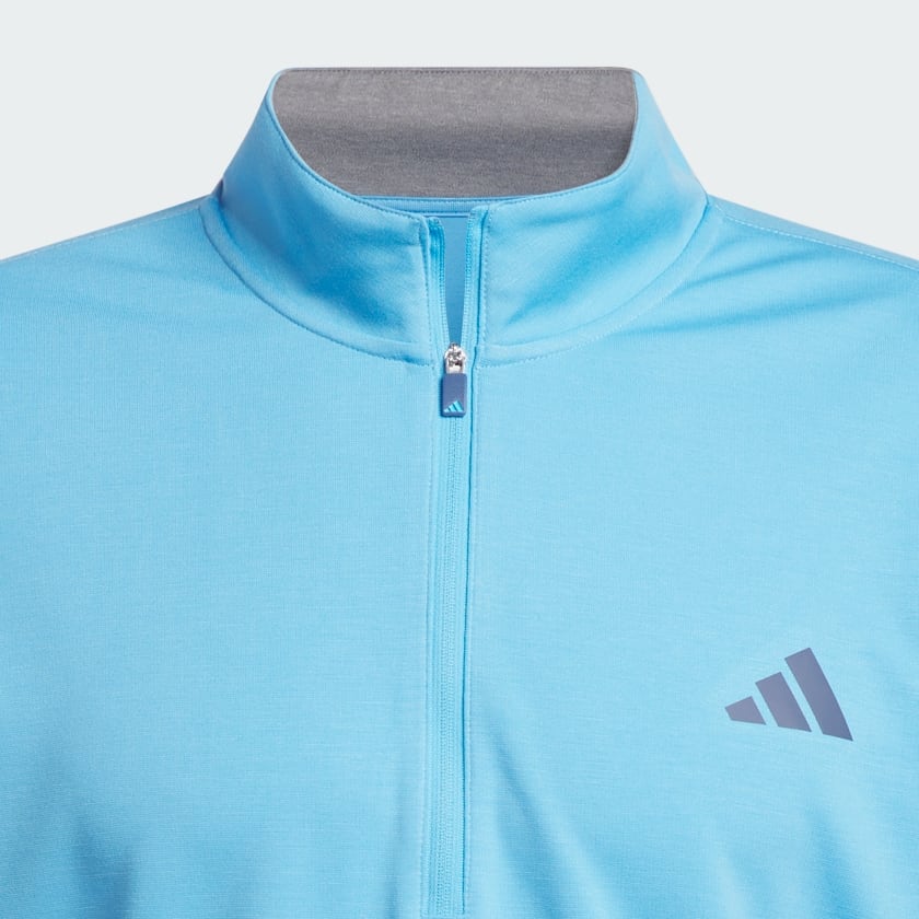 Blue Elevated 1/4-Zip Pullover