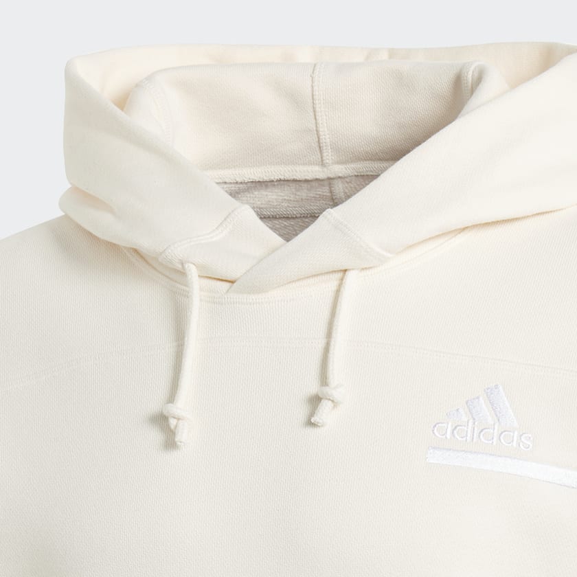 White adidas Z.N.E. Pullover Hoodie