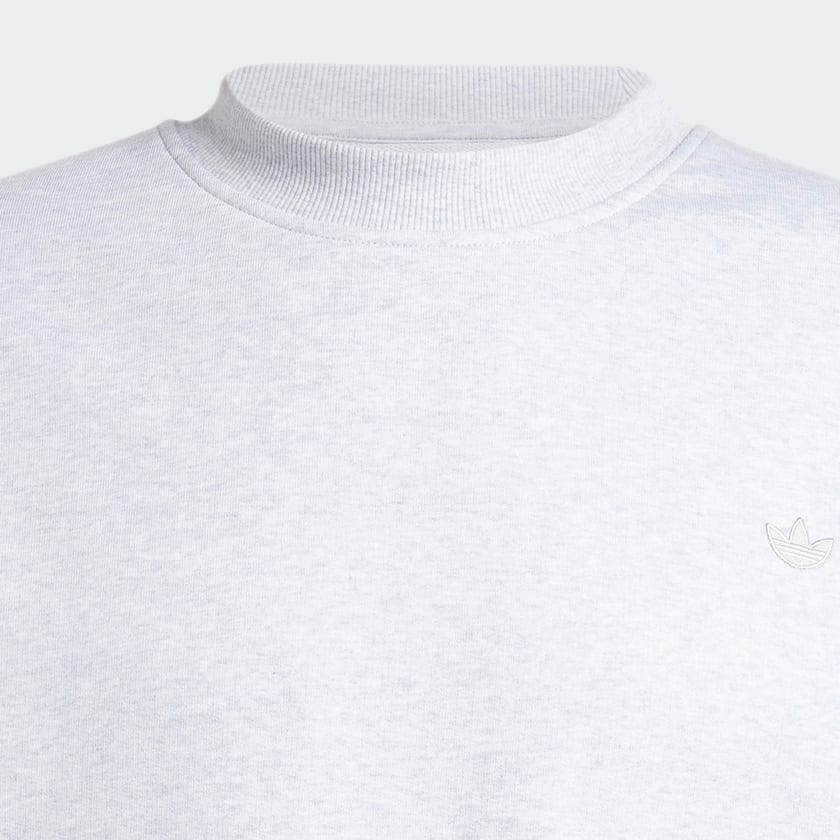 adidas Premium Essentials Crew Sweatshirt Grey Free Shipping with adiClub adidas US