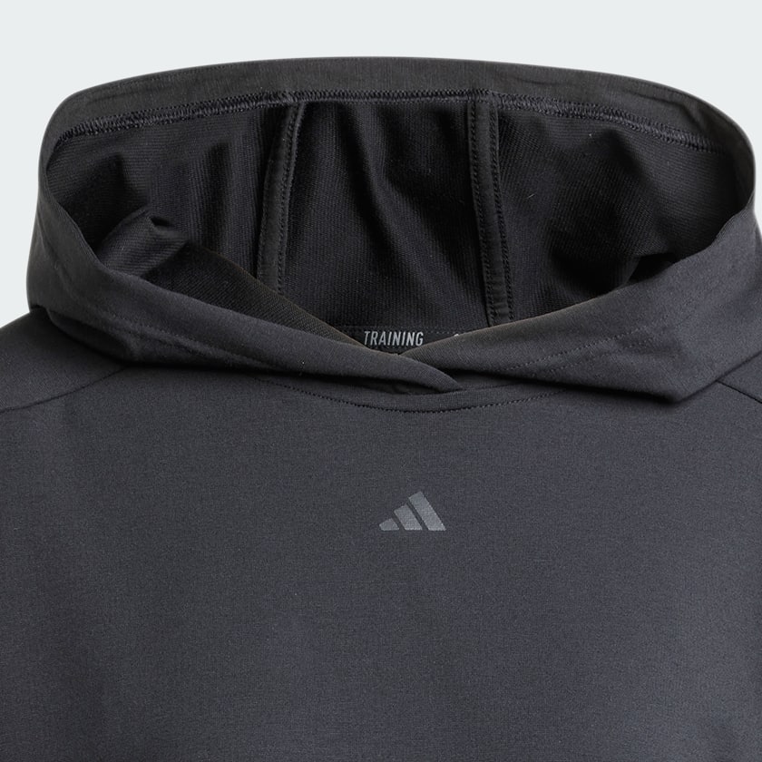 Nero Felpa con cappuccio Power Loose Fit Back-Ventilation