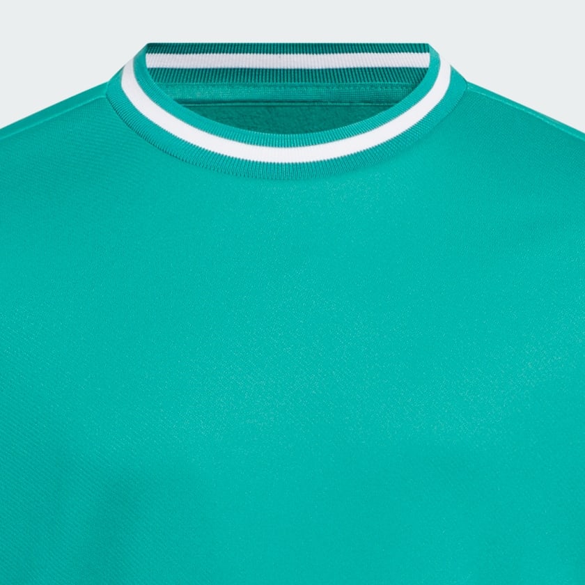 Green Sport Crewneck Sweater Kids
