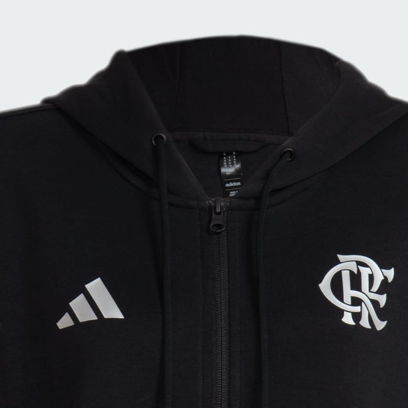 Jauqeta Anthem Flamengo Preto adidas adidas Brasil