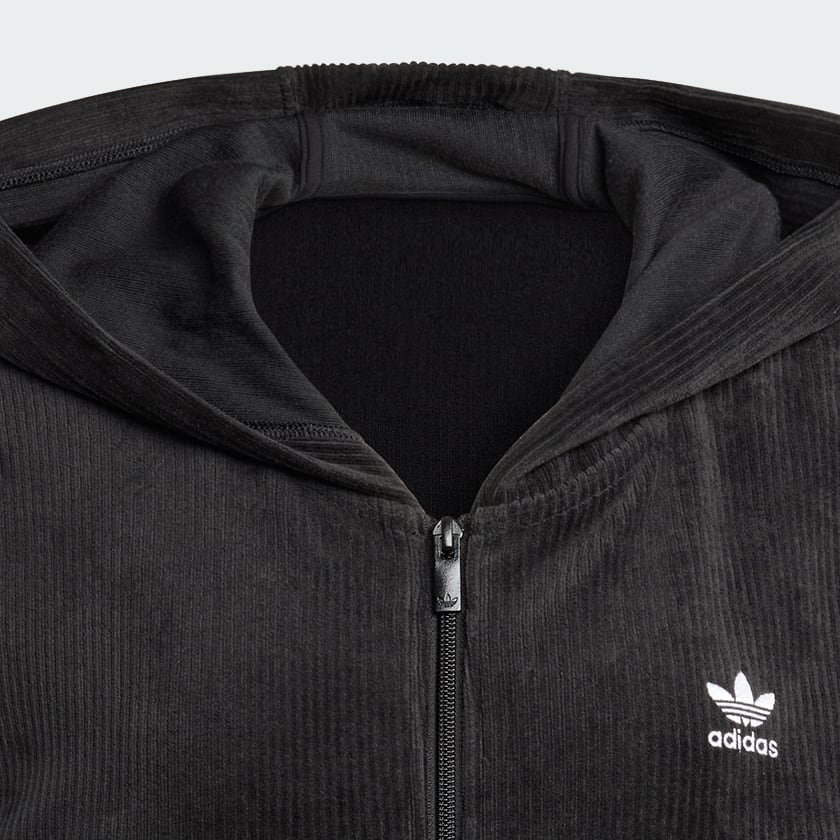 ブラック エッセンシャルズ シェニール トラックトップ