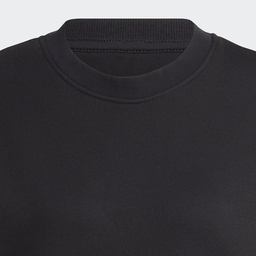 Noir Sweat-shirt ras-du-cou Boyfriend