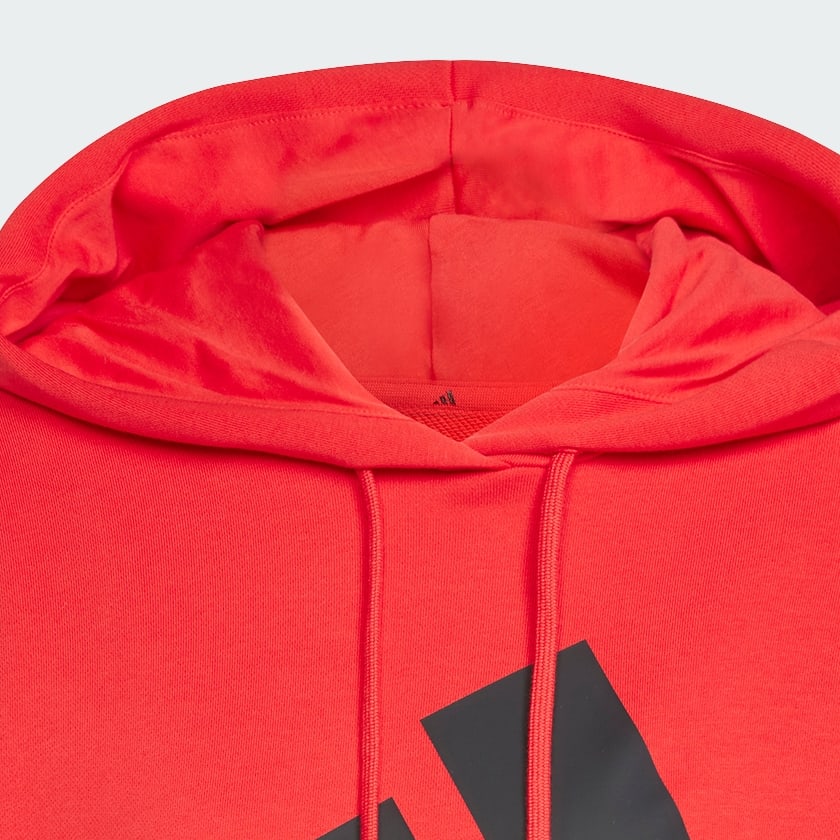 cervená Mikina Essentials Big Logo French Terry Loose