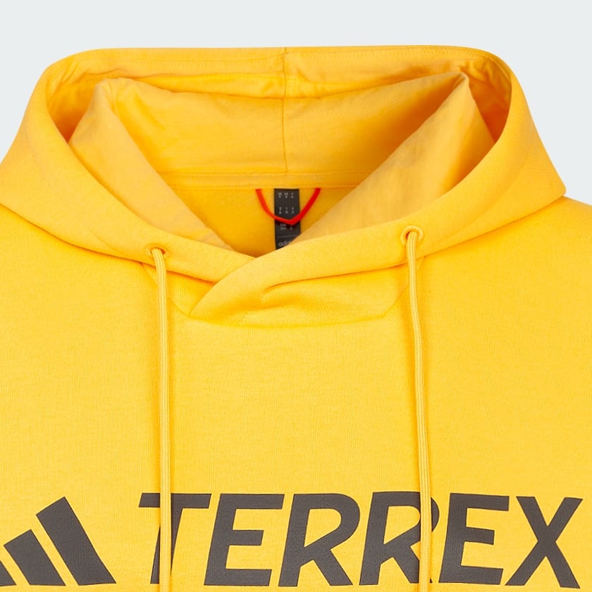 Amarillo Buzo con Capucha Terrex Multi Logo Grande