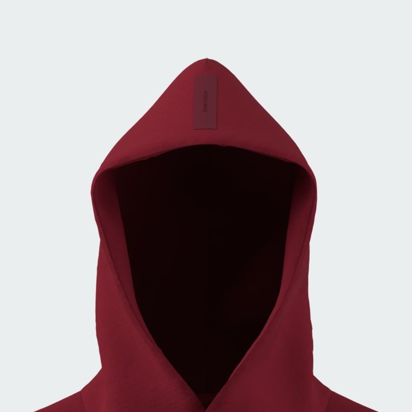 Burgundy adidas Z.N.E. Hooded Sweatshirt