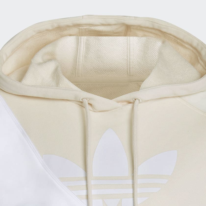 Beige adicolor Split Trefoil Hoodie