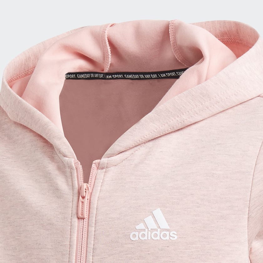 Adidas dusty pink hoodie clearance