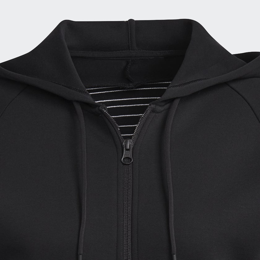 Μαύρο adidas Sportswear Future Icons 3-Stripes Hooded Track Top