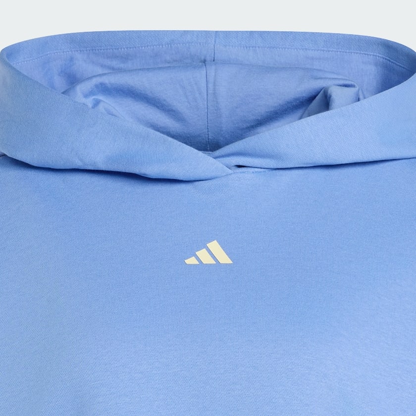 Blue 3 STRIPES STUDIO HOODIE