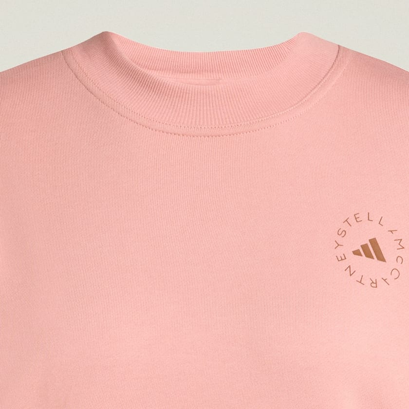 สีชมพู สเวตเตอร์ทรงเรกูลาร์ adidas by Stella McCartney