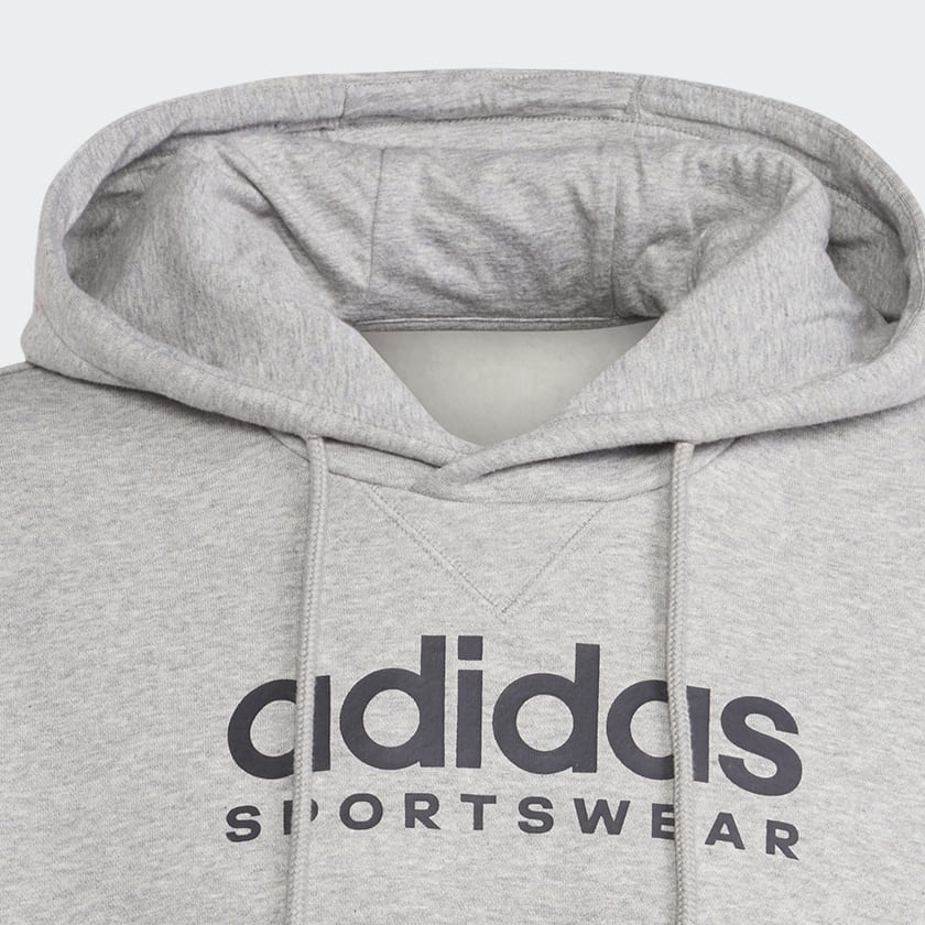 Grey ALL SZN Fleece Graphic Hoodie