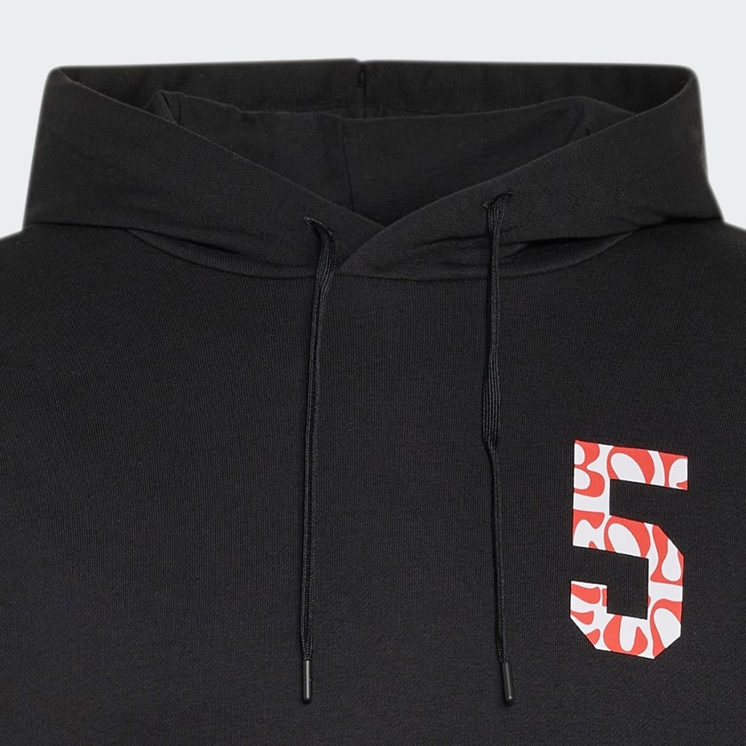Black AUDI REVOLUT F1 TEAM GABRIEL BORTOLETO GRAPHIC II HOODIE