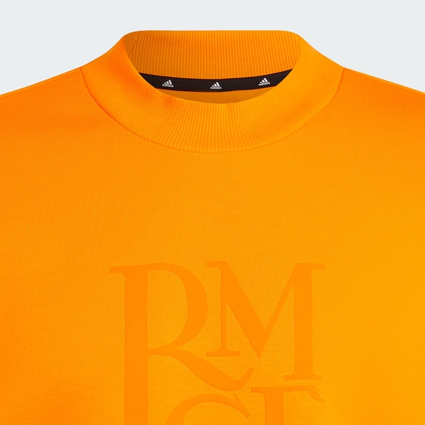 Naranja Sudadera cuello redondo Real Madrid Seasonal Doubleknit
