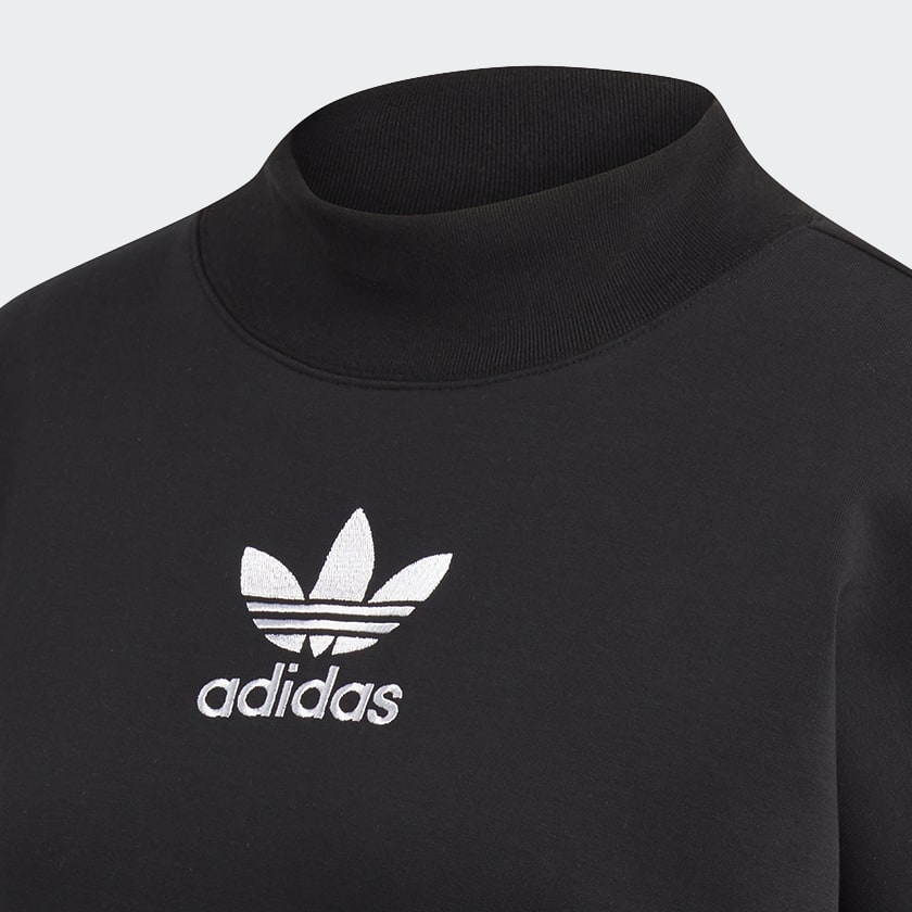 adidas Boyfriend Logo Sweatshirt Black adidas Australia