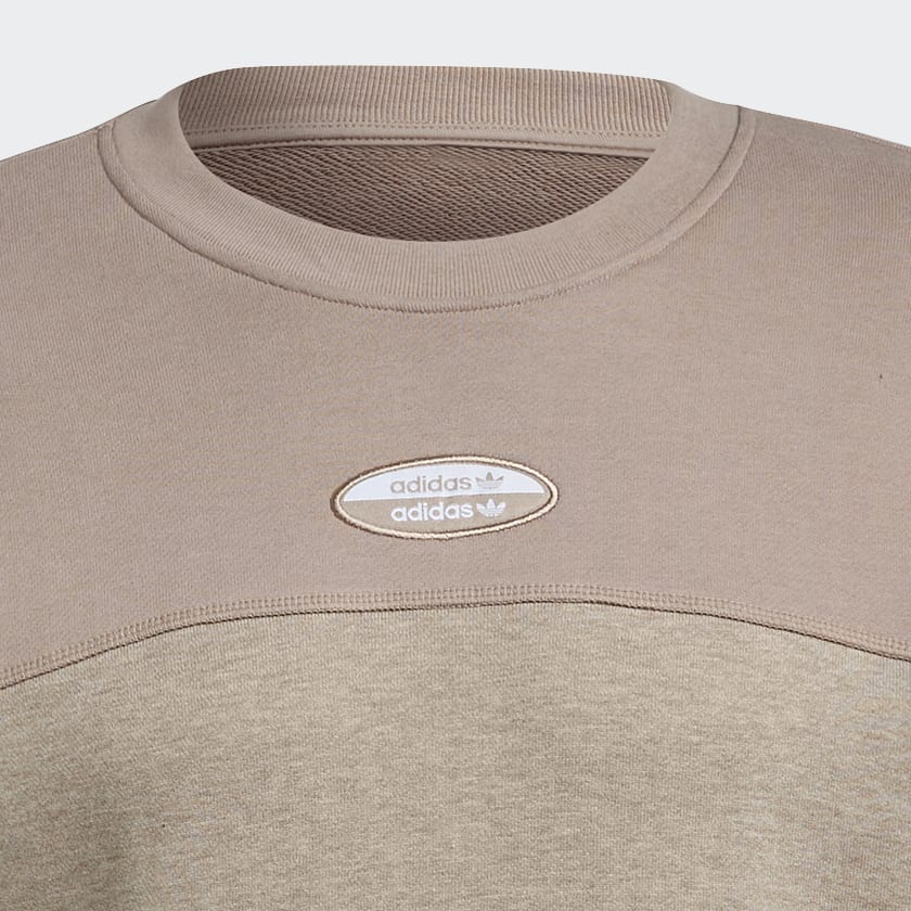 Marrone Felpa R.Y.V. Basic Crew