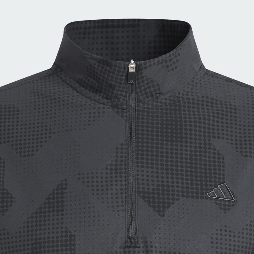Black Go-to DWR Short Sleeve Half-Zip Pullover